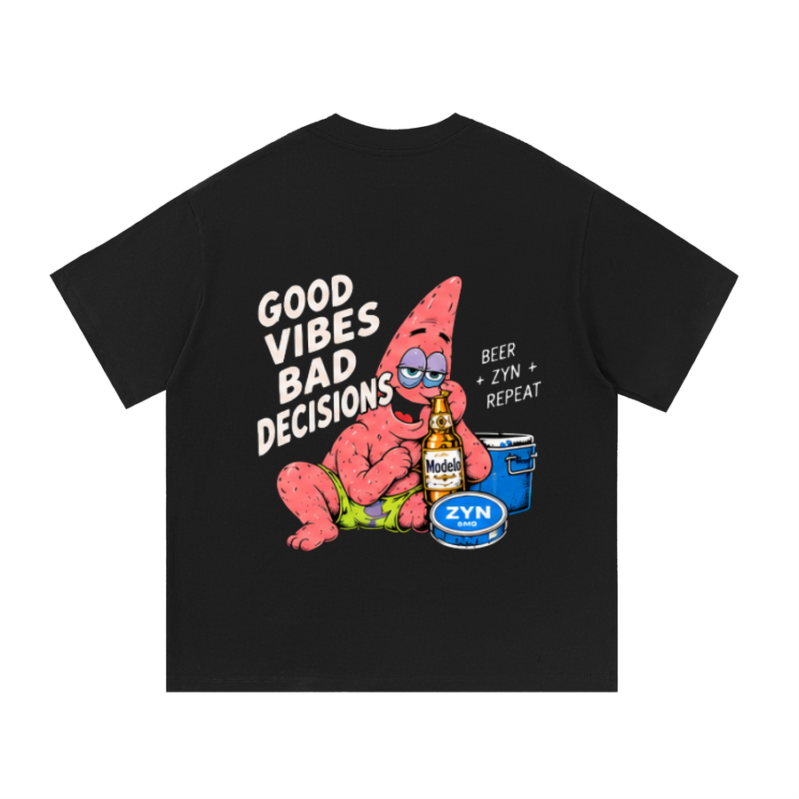 GOOD VIBES Cotton T-Shirt